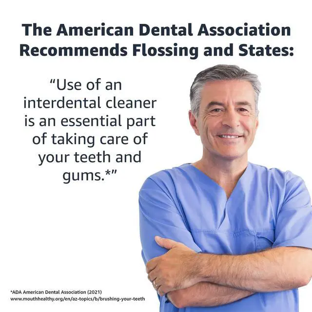 Alt view image 4 of 7 - HydroClean Portable Cordless Water Flosser for Teeth and Gums, 2 Pressure Tips, Removable Tank, 30 Seconds Water Capacity, 2 AA Batteries Included