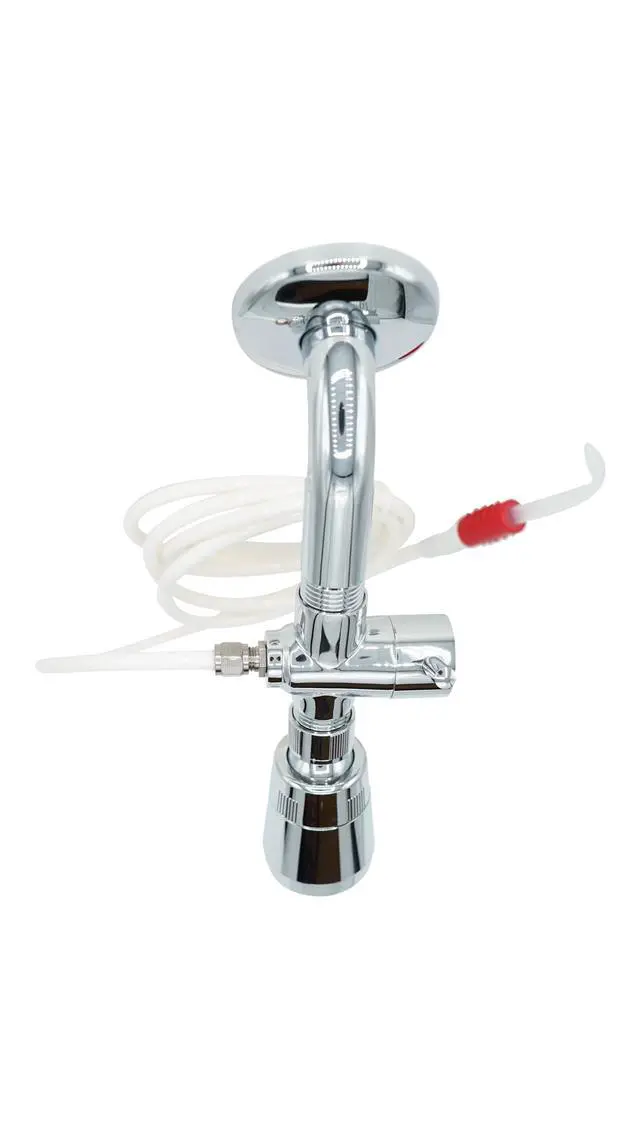 Alt view image 3 of 6 - ShowerBreeze | Oral Irrigator | Water Flosser | Cleaner for Braces, Gums, Implants | Shower-Powered, No Batteries, No Mess | Adjustable Pressure & Temperature with Unlimited Water