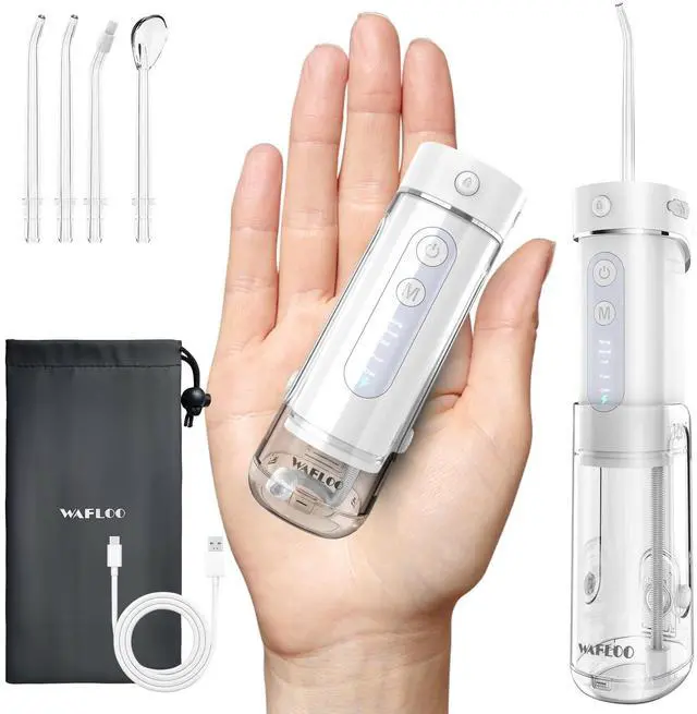 Main image of Water Flosser Travel Mini Cordless Portable: 5 Modes for Brace