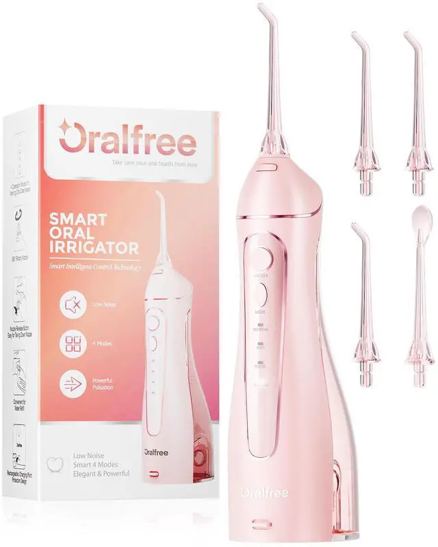Main image of Water flosser Teeth Picks - Dental Braces Cordless Oral Irrigator Portable Rechargeable Travel Irrigation Cleaner IPX7 Waterproof Electric Professional Flossing Teeth Cleaning for Home