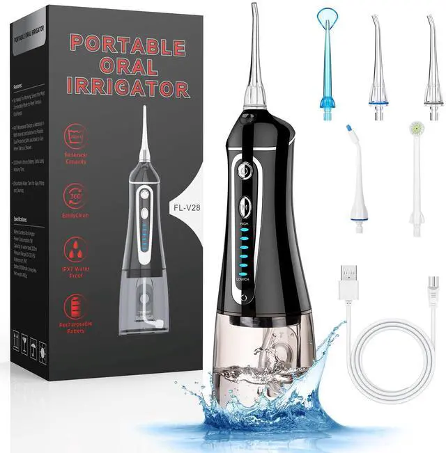 Main image of Cordless Water Flosser for Teeth, Rechargeable Oral Irrigator