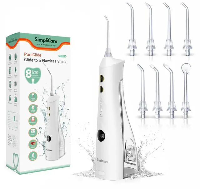 Main image of Cordless Water Flosser, 10-150 PSI for Braces & Sensitive Gums