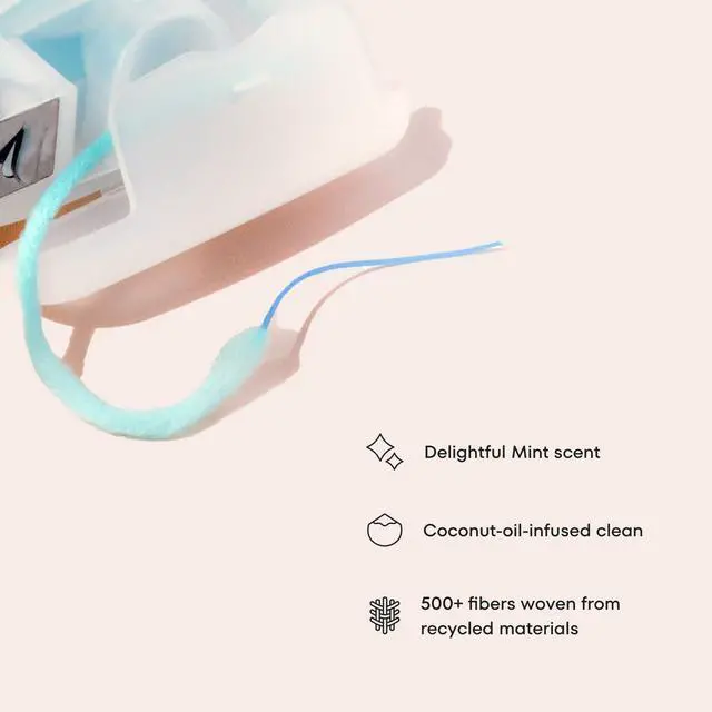 Alt view image 4 of 5 - Floss Threaders by COCOLAB, Mint Scent, 30ct, 1-Pack