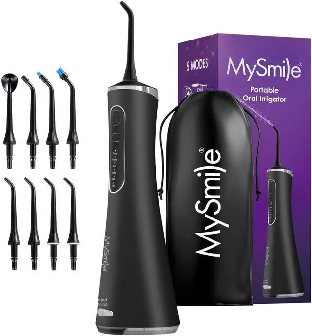 Main image of LP211 Cordless Water Flossers with 8 Tips, Portable Oral Irrigator