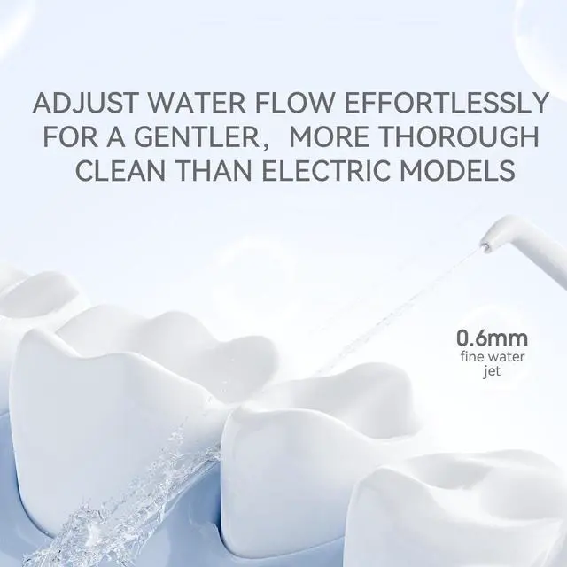 Alt view image 5 of 7 - Portable Oral Irrigator, Air Pressure Handheld Water Flosser