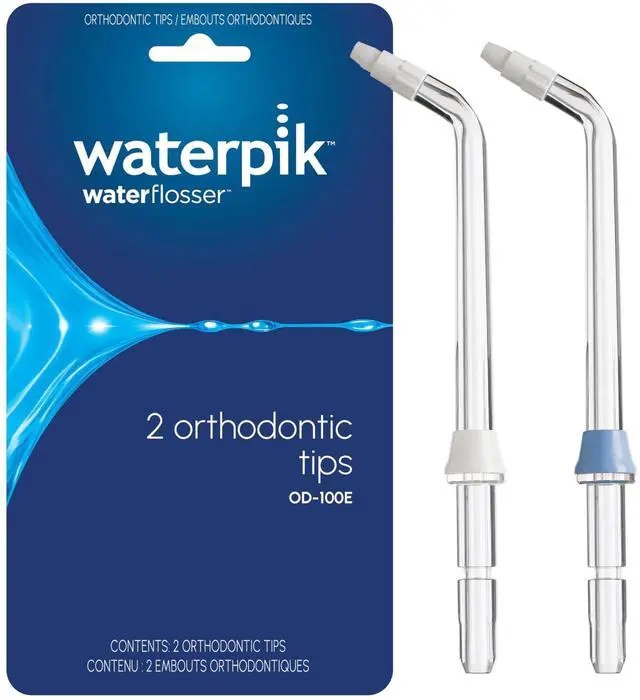 Main image of Water Flosser Orthodontic Replacement Tips, 2 Count OD-100E