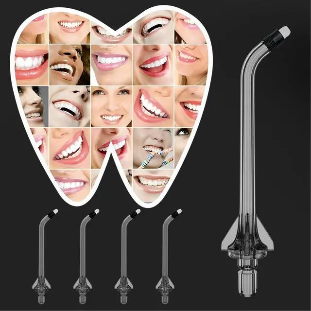Alt view image 6 of 6 - Replacement Heads for Nicwell, Oralfree, WELLFINE, Hangsun Water Flosser