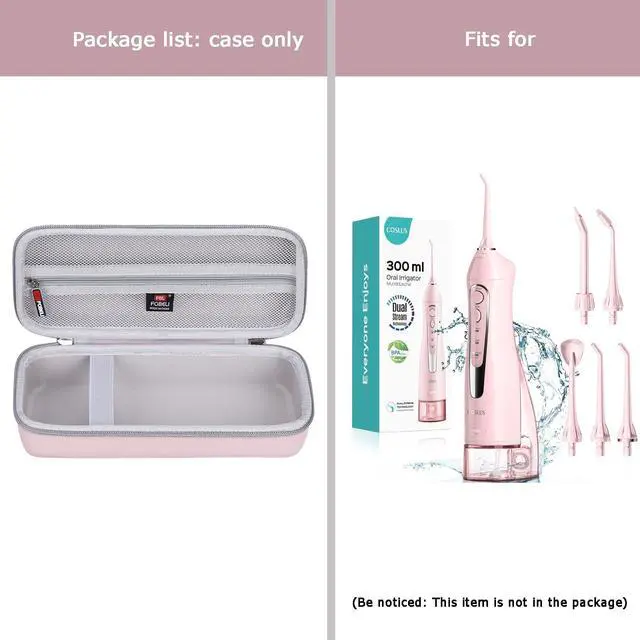 Alt view image 6 of 6 - Hard Case for Nicwell/COSLUS/Oralfree/Waterpik Water Flosser