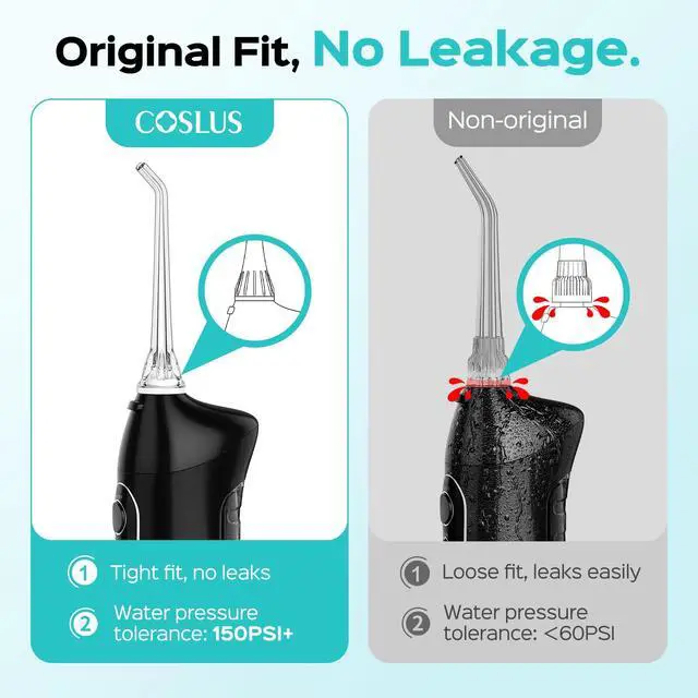 Alt view image 4 of 7 - Original Water Flosser Replacement Tips, 5 Classic Tips Accessory