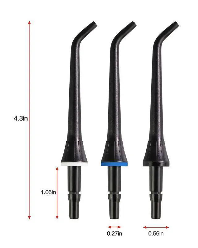Alt view image 5 of 6 - 10 Pcs Replacement Jet Tips Water Dental Flosser