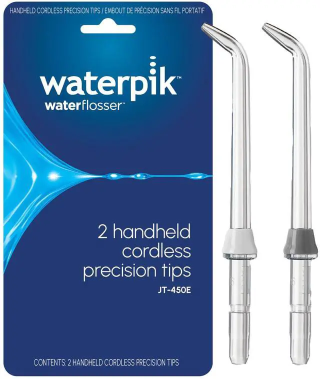 Main image of Handheld Water Flosser Precision Replacement Tips, 2 Count JT-450E