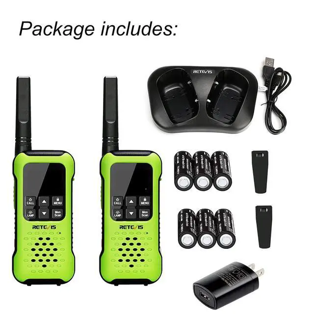Alt view image 7 of 7 - RT49P Waterproof Walkie Talkies, IP67 Floating Two Way Radios