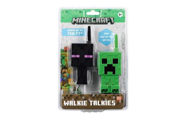Alt view image 6 of 7 - Minecraft Walkie Talkies for Kids, Indoor and Outdoor Toys