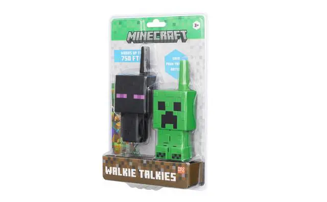 Alt view image 7 of 7 - Minecraft Walkie Talkies for Kids, Indoor and Outdoor Toys
