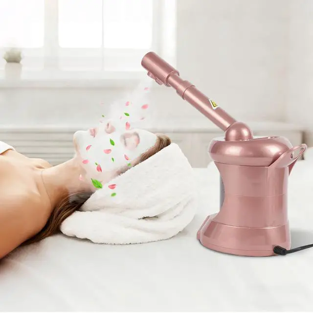 Alt view image 6 of 6 - Facial Steamer, Professional Face Steamer with Extendable Nozzle, Face Steamer for Home Use