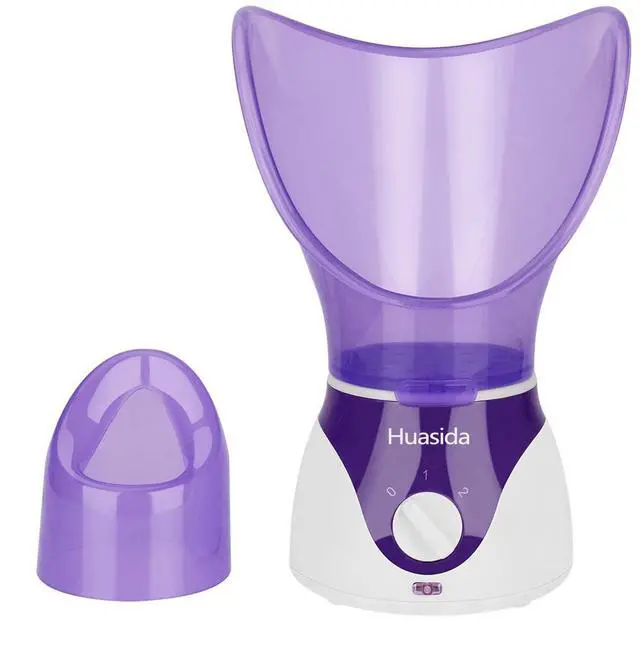 Main image of Facial Steamer Personal Steam Inhaler Sauna Facial Steamer Hot Mist Moisturizing Beauty Instrument Rejuvenate and Hydrate Your Skin (Purple)