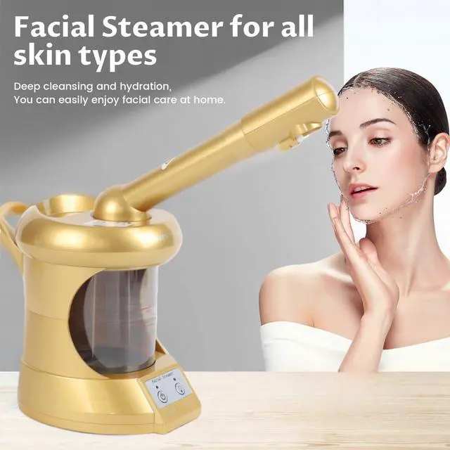 Alt view image 3 of 6 - Facial Steamer,Face Steamer for Facial Deep Cleaning, Steamer for Facial for Personal Care or Spa, Moisturizing and Hydrating.