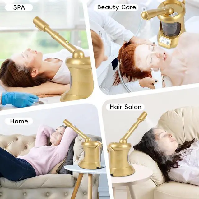 Alt view image 6 of 6 - Facial Steamer,Face Steamer for Facial Deep Cleaning, Steamer for Facial for Personal Care or Spa, Moisturizing and Hydrating.