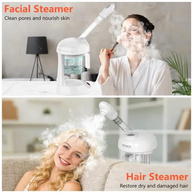 Alt view image 2 of 7 - Facial Steamer with Removable Water Tank, Face Steamer for Facial
