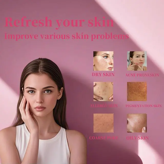 Alt view image 4 of 6 - Facial Steamer, Nano Ionic Face Steamer for Facial Deep Cleaning, Pink Hair Steamer Facial Steamer Professional, Facial Steamers for Home Facial Spa.