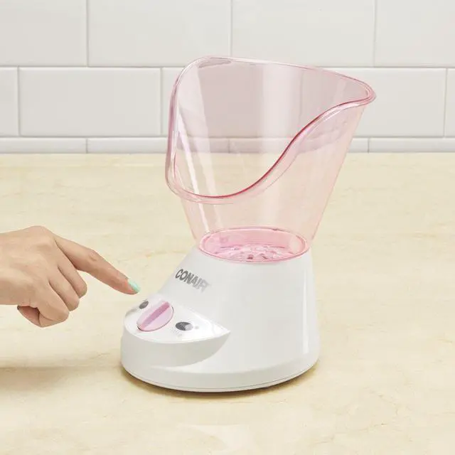 Alt view image 4 of 7 - True Glow by Moisturizing Mist Facial Sauna System; Pink / Cream