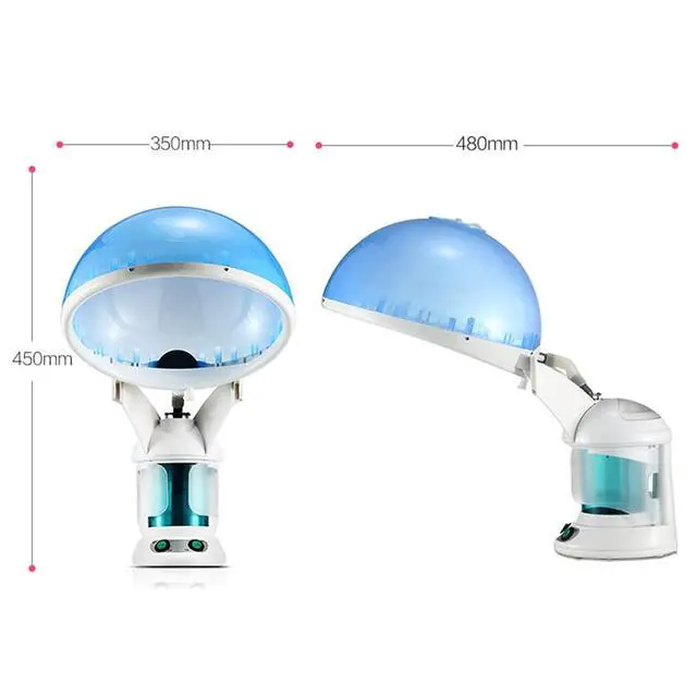 Alt view image 7 of 7 - 2 in 1 Hair & Facial Steamer Extendable 360° Arm for Home or Salon