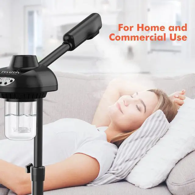 Alt view image 6 of 7 - Wheeled Professional Facial Steamer