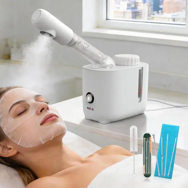 Main image of Facial Steamer Nano Ionic Face Steamer with 360° Rotating Arm