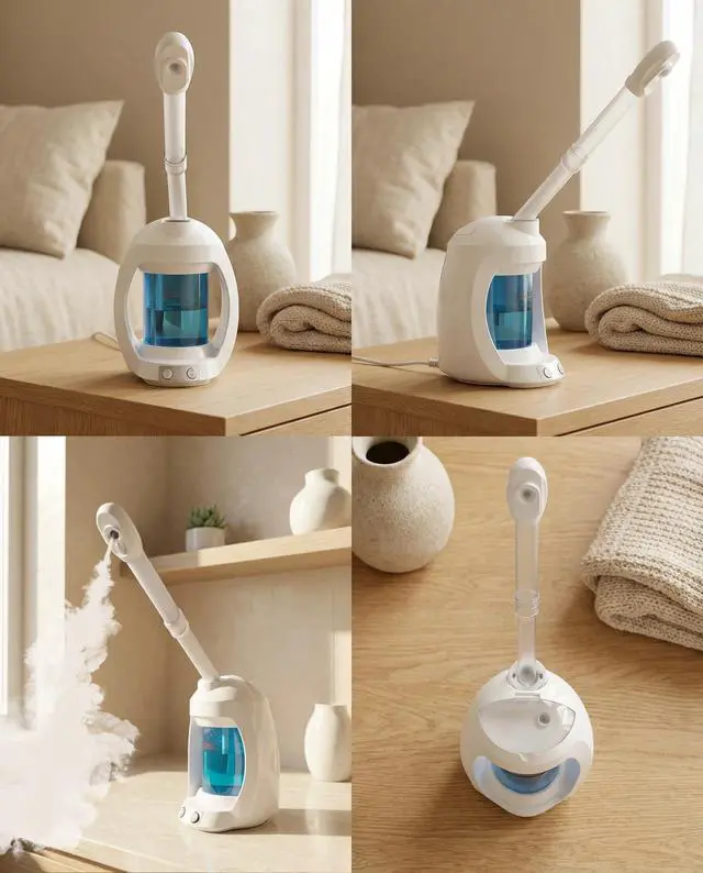 Alt view image 6 of 7 - Facial Steamer, Face Steamer and Hair Steamer for Esthetician