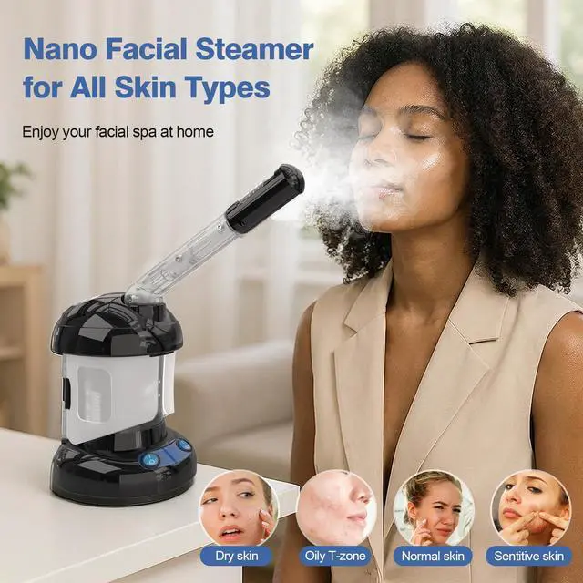 Alt view image 6 of 7 - 2 in 1 Hair Steamer for Natural Hair & Ozone Facial Steamer