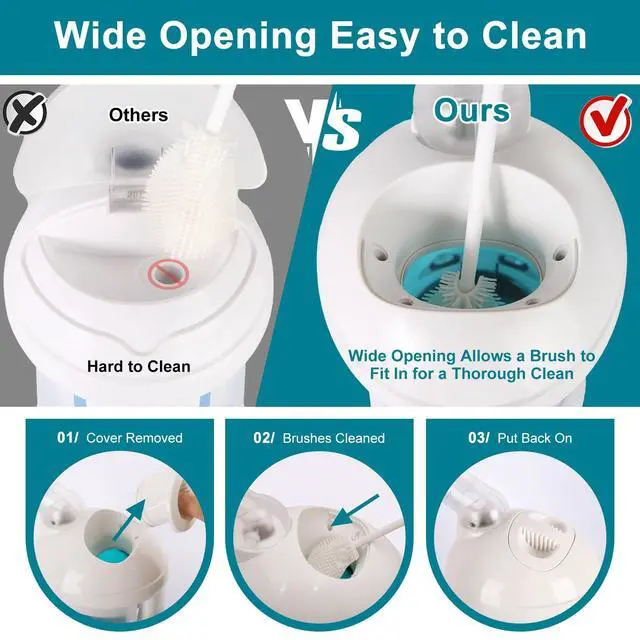 Alt view image 3 of 7 - Facial Steamer with Extendable 360° Rotating Arm (Blue)