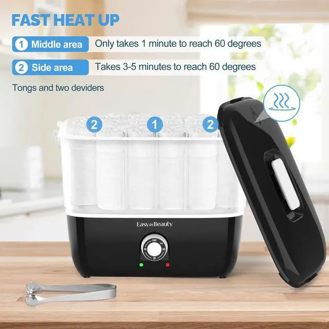 Alt view image 2 of 7 - Hot Towel Warmer for Facials,5L Towel Steamer - Heats 1-5 mins