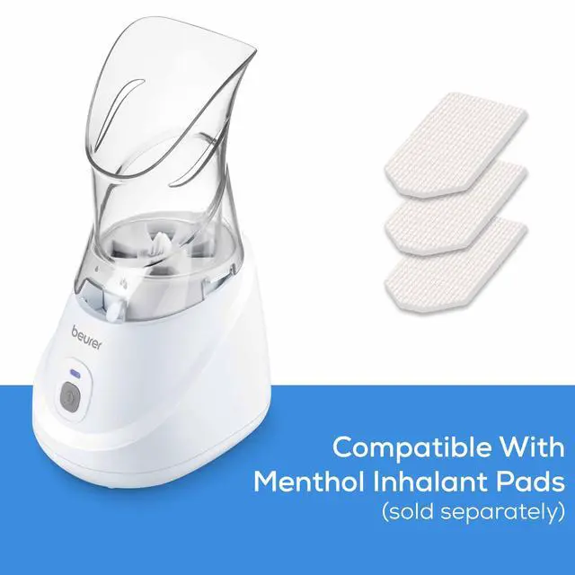 Alt view image 7 of 7 - SI31 Steam Inhaler for Drug-Free Cough & Cold Sinus Relief, Naturally Soothes Nasal & Throat Passages, with Universal Mask & Variable Steam Control, FSA/HSA Eligible