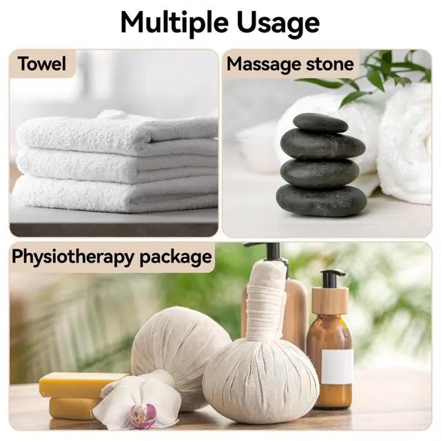 Alt view image 7 of 7 - Mini Hot Towel Warmer - 1 min Steam & 60 in 20mins, Towel Steamer for Facials/Barber/Massage, Portable 2.4lbs Small Heater for Home Spa/Bathroom/Light Salon Use (Black-X-Small)