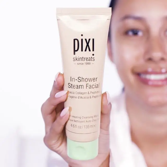 Alt view image 6 of 7 - In-Shower Steam Facial | Gel-to Oil Cleanser for Radiant Skin | Deeply Nourishes, Softens & Tones | Self-heating for Use in Shower or Bath | 4.6 fl oz/ 135 ml