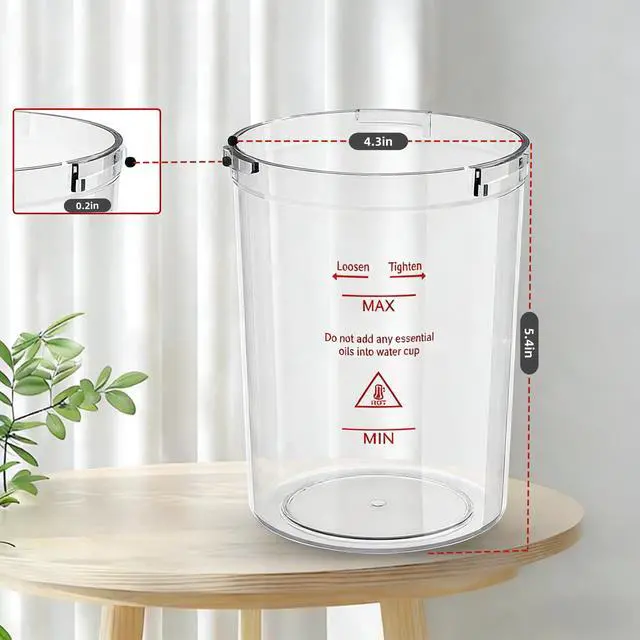 Alt view image 2 of 3 - Face Steamer Water Cup,Water Jar for Facial Steamer
