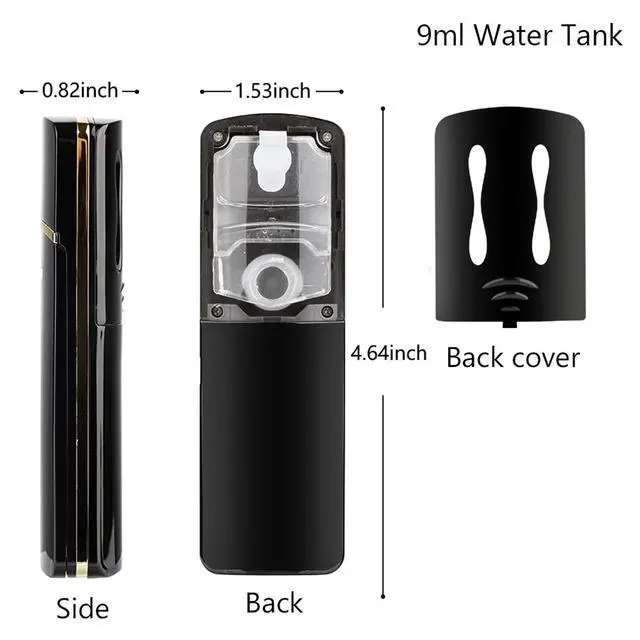 Alt view image 3 of 7 - Kingsmile Exquisite Face Mister, Portable Nano Mist Sprayer, Facial Mister, Cool Face Moisturizing, Handy Hydrating Nano Mister for Lash Extensions, Skin Hydration Refreshing, Easy to Use and Carry