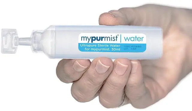 Main image of Ultrapure Sterile Water Refills for Steam Inhalers (600 ml)