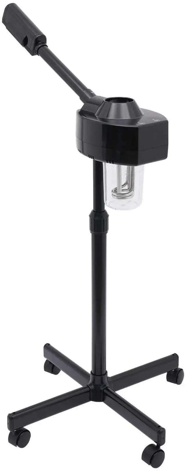 Main image of Professional Facial Steamer Ozone Single-Tube Beauty Sprayer w/Rotatable Nozzle Esthetician Steamer for Salon Beauty and Spa Shop Black
