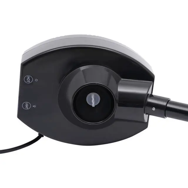 Alt view image 6 of 7 - Professional Facial Steamer Ozone Single-Tube Beauty Sprayer w/Rotatable Nozzle Esthetician Steamer for Salon Beauty and Spa Shop Black