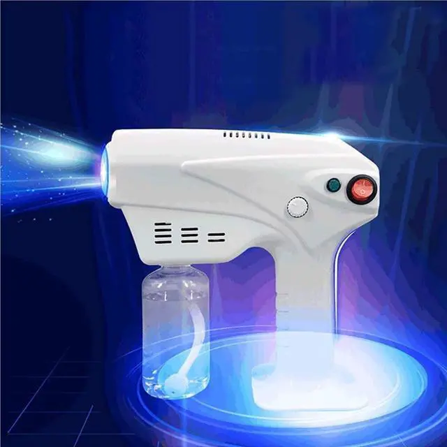 Main image of Nano Hair Steamer Gun Hair Care Hydration Sprayer Hot Dyeing Care Blue Micro Mist Machine Spray Gun Hair Steamer Trigger