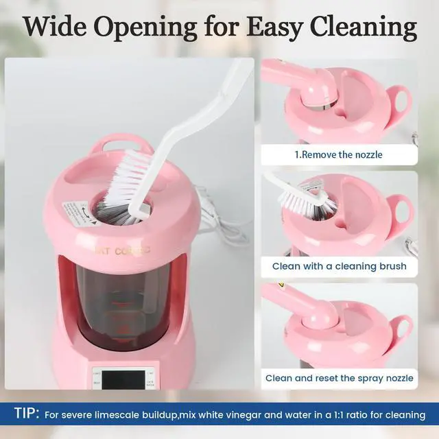 Alt view image 7 of 7 - 2 in 1 Hair Steamer, Hair Facial Steamer