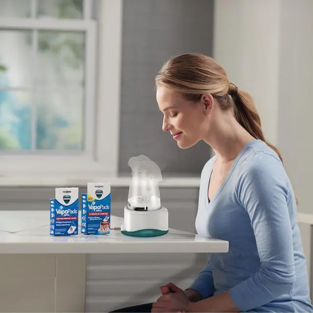 Alt view image 3 of 7 - Personal Steam Inhaler for Targeted Relief from Congestion