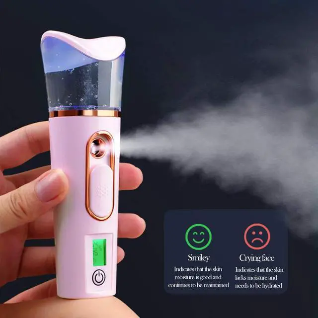 Alt view image 4 of 7 - Nano Facial Mister with Skin Analyzer Moisture Tester