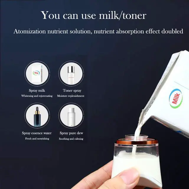 Alt view image 6 of 7 - Nano Facial Mister with Skin Analyzer Moisture Tester