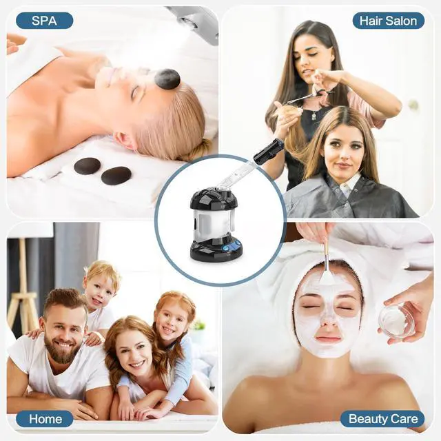 Alt view image 7 of 7 - Nano Ionic Facial Steamer for Deep Cleansing & Home Spa