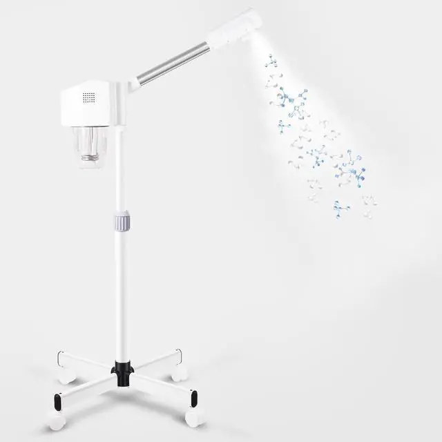 Main image of Professional Facial Steamer, Ozone & Hot Mist Spray, Stand Face Steamer for Estheticians, Deep Cleansing & Hydration, SPA & Home