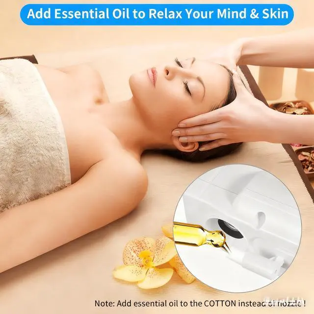 Alt view image 5 of 6 - Professional Facial Steamer, Ozone & Hot Mist Spray, Stand Face Steamer for Estheticians, Deep Cleansing & Hydration, SPA & Home