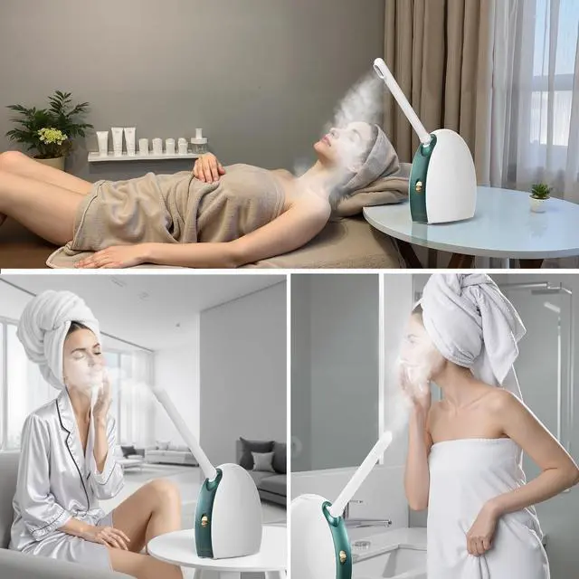 Alt view image 2 of 7 - Extended Nozzle for 3in1 Facial Steamer, 360° Rotatable Arm - Extra Flexibility for Portable Spa - Personal Care Use at Home or Salon, Replaceable Accessory (Not Include Facial Steamer)