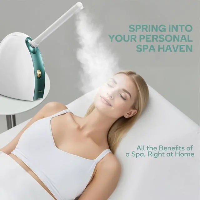 Alt view image 5 of 7 - Extended Nozzle for 3in1 Facial Steamer, 360° Rotatable Arm - Extra Flexibility for Portable Spa - Personal Care Use at Home or Salon, Replaceable Accessory (Not Include Facial Steamer)